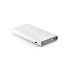 Bateria portátil personalizada wireless Branco