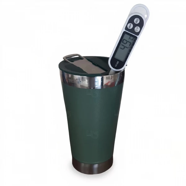 Copo Térmico Personalizado Inox - 500ml Verde Escuro