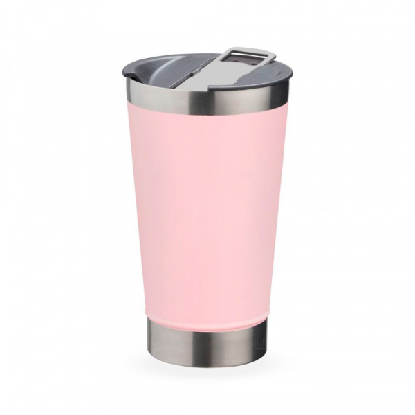 Copo Térmico Personalizado Inox - 500ml Rosa