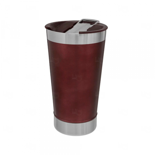 Copo Térmico Personalizado Inox - 500ml Vinho