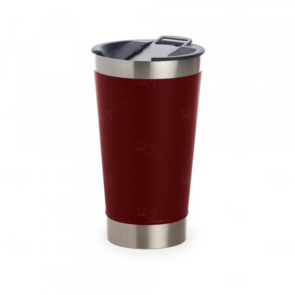 Copo Térmico Personalizado Inox - 500ml Vinho