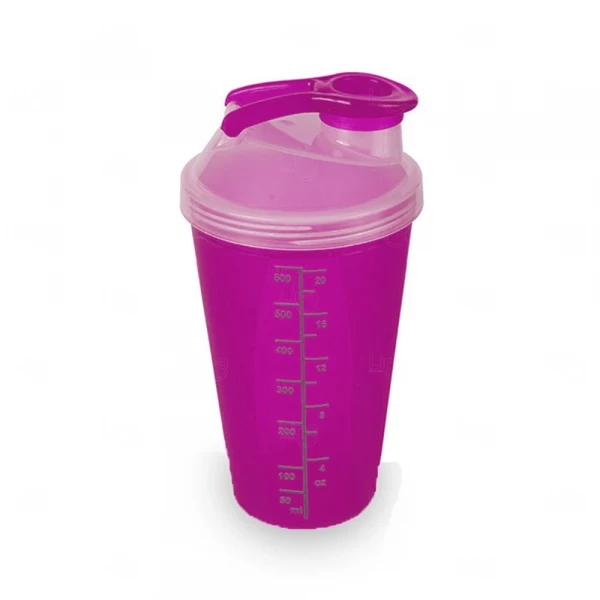 Coqueteleira com Dosador Personalizada - 700ml Rosa