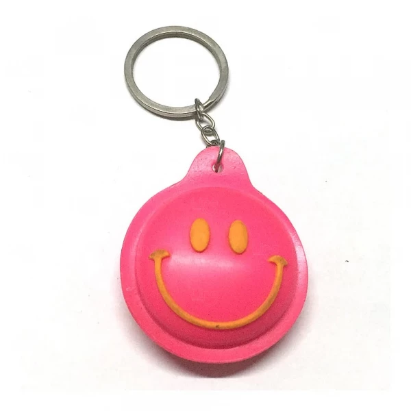 Chaveiro Flutuante Personalizado Rosa