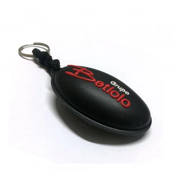 Chaveiro Flutuante Personalizado Preto