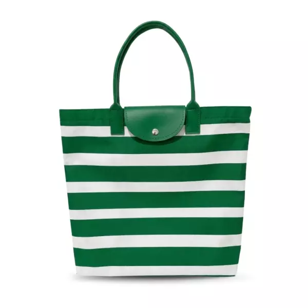 Sacola Listrada em Nylon Personalizada - 45 x 40 cm 