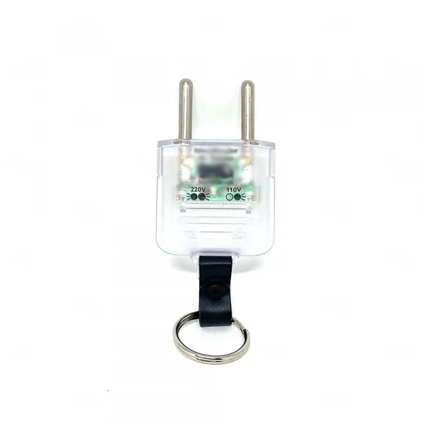 Chaveiro Personalizado Elétrico Detector Voltagem Tensão Transparente