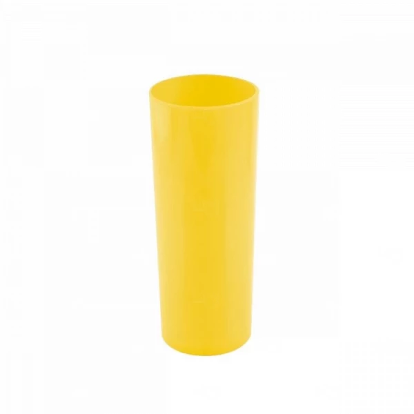 Copo Personalizado Long Drink - 400ml Amarelo