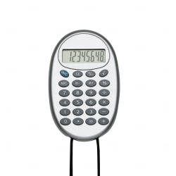 Calculadora Plástica Personalizada Preto