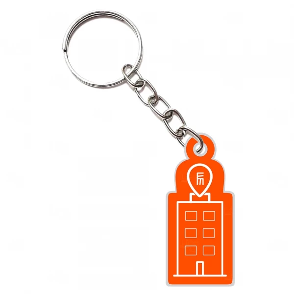 Chaveiro de Metal Resinado Personalizado até 5 cm