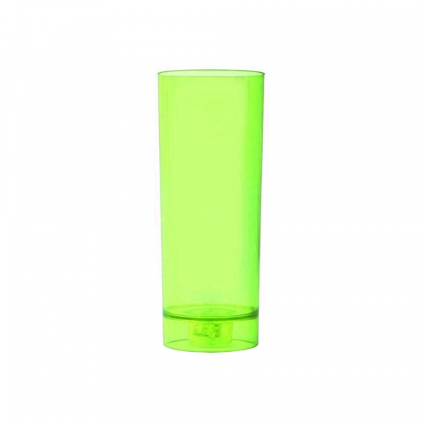 Copo de Acrílico com Led Personalizado - 300ml Verde