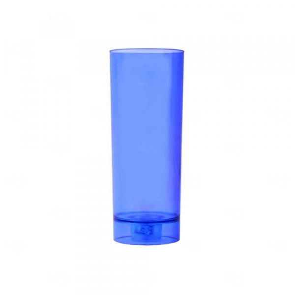 Copo de Acrílico com Led Personalizado - 300ml Azul