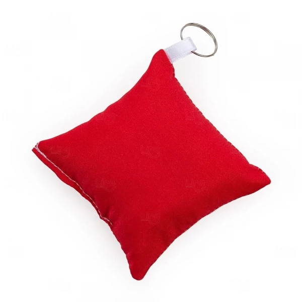 Chaveiro Almofada Personalizado Vermelho