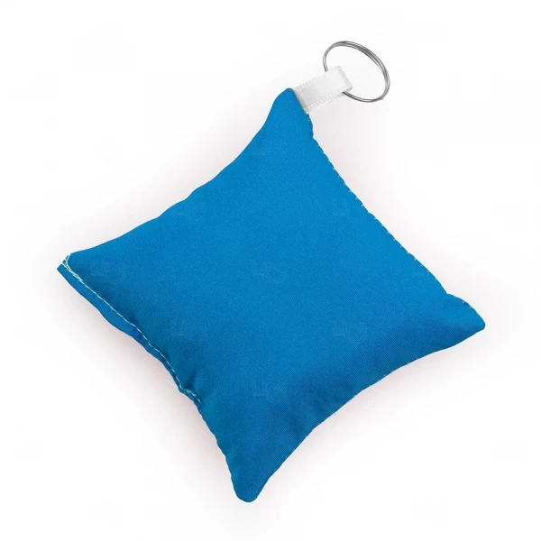 Chaveiro Almofada Personalizado Azul