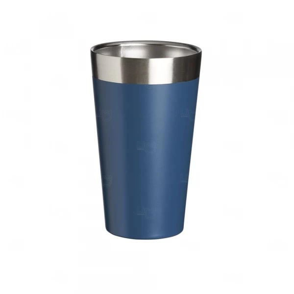 Copo Personalizado Térmico de Inox - 473ml Azul