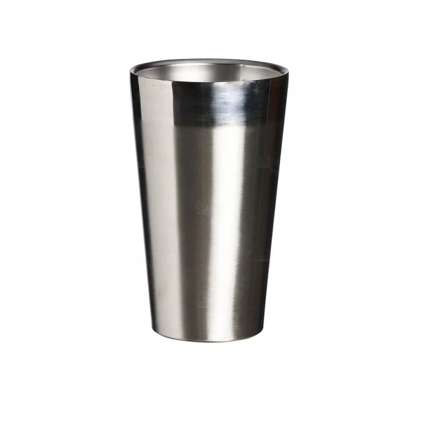 Copo Personalizado Térmico de Inox - 473ml Prata