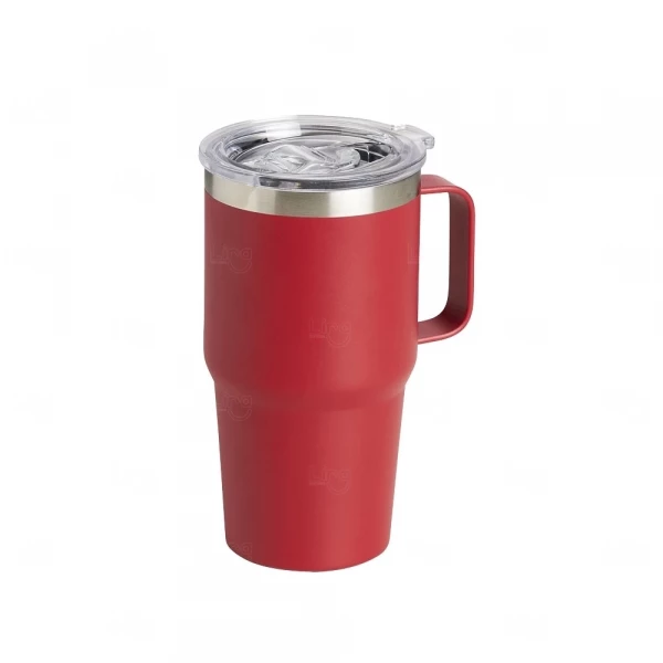 Caneca Térmica Personalizada - 700ml Vermelho