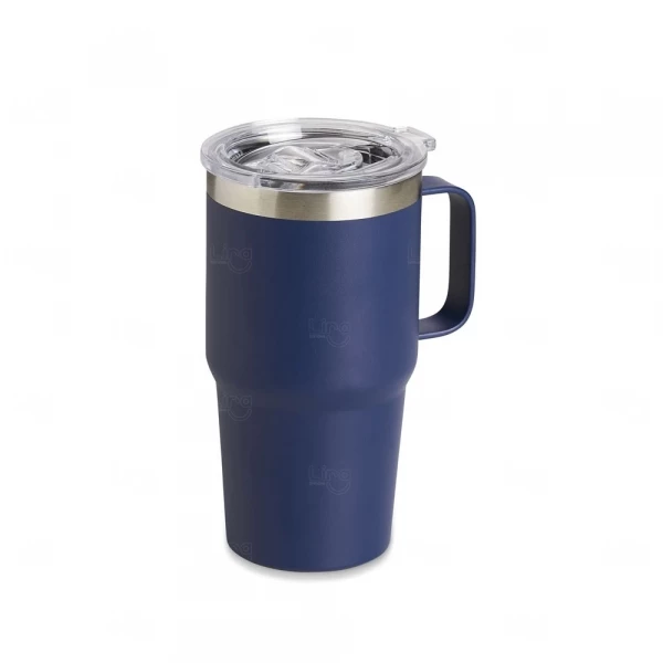 Caneca Térmica Personalizada - 700ml Azul