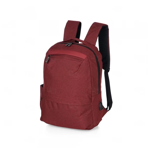 Mochila Nylon 21L com USB Externo Personalizada