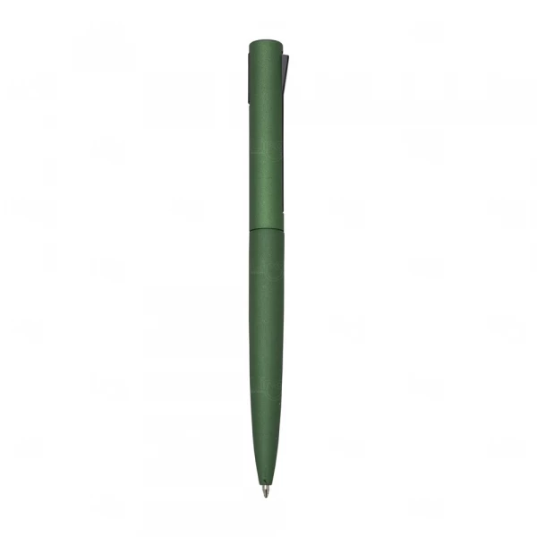 Caneta Semimetal Personalizada Verde