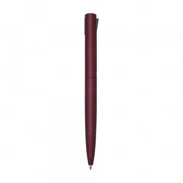 Caneta Semimetal Personalizada Vermelho