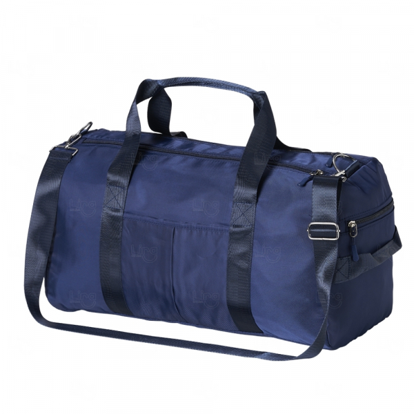 Bolsa Personalizada Esportiva de Poliéster - 28,8 x 50,8 cm Azul