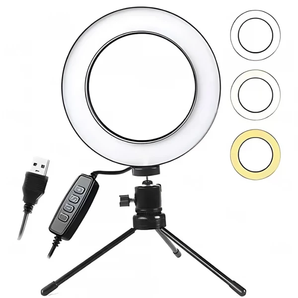 Ring Light Personalizado 6 Polegadas