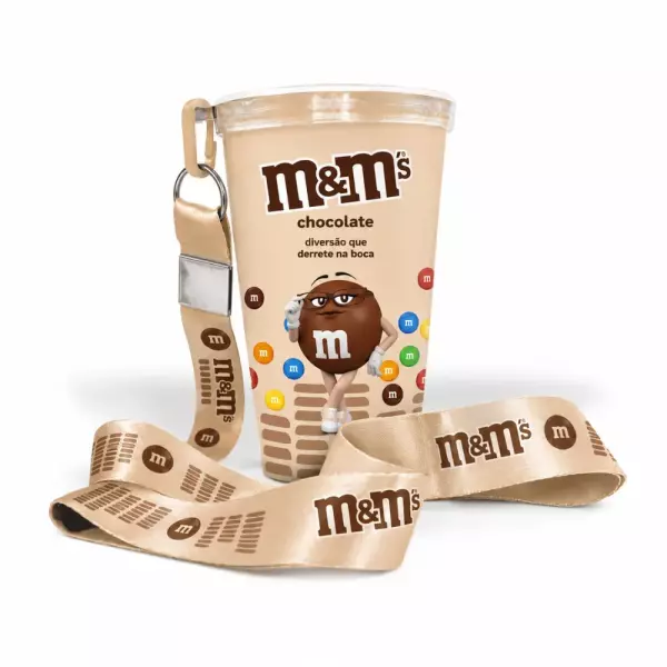 Copo com Cordão Personalizado 360 graus - 550ml 