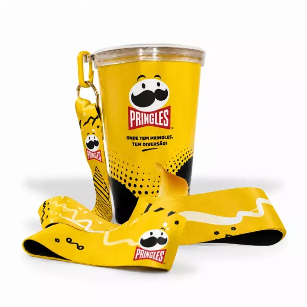 Copo com Cordão Personalizado 360 graus - 550ml 