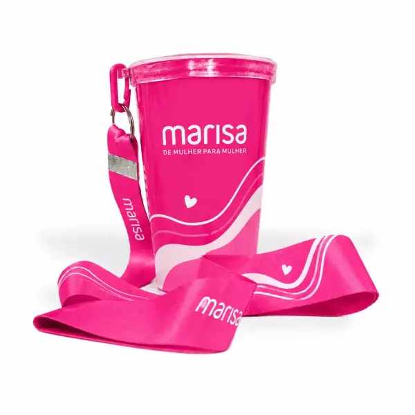 Copo com Cordão Personalizado 360 graus - 550ml 