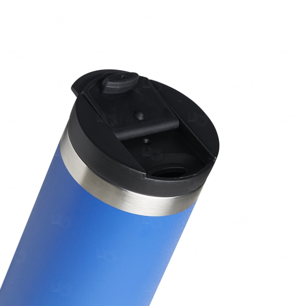 Copo Térmico Inox 350ml com Tampa Personalizado 