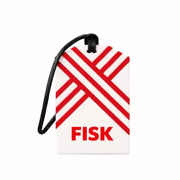 Tag de Mala Emborrachada Alto Relevo Personalizada - 9x6 cm 