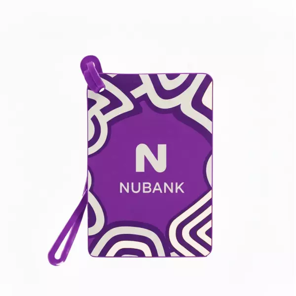 Tag de Mala Emborrachada Alto Relevo Personalizada - 9x6 cm 