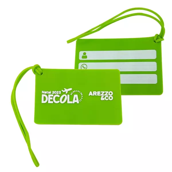 Tag de Mala Emborrachada Personalizada Digital 
