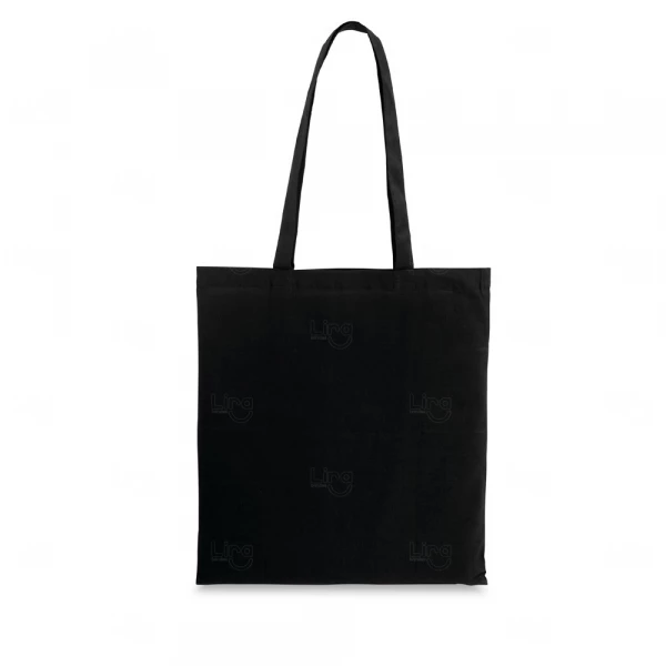 Sacola EcoBag Personalizada - 41 x 37 cm Preto