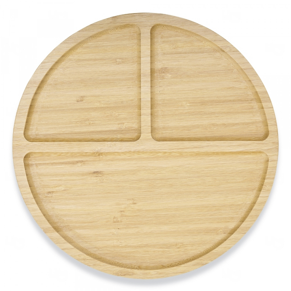 Petisqueira Grande de Bambu Personalizada