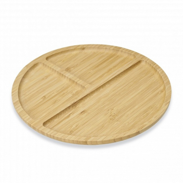 Petisqueira Grande de Bambu Personalizada 