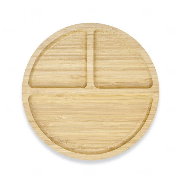 Petisqueira Média de  Bambu Personalizada 