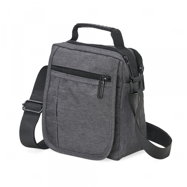 Bolsa de Ombro Personalizada Cinza