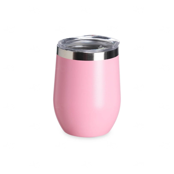 Copo Térmico Inox 320ml Parede Dupla Personalizado 