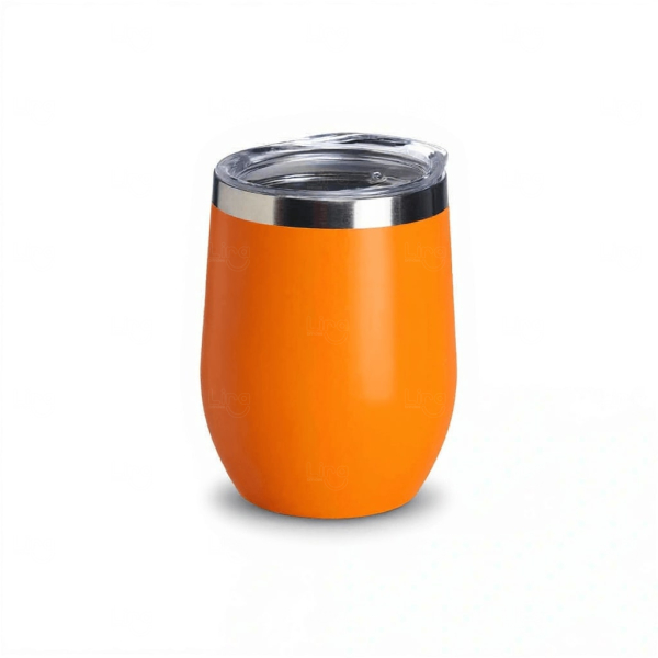 Copo Térmico Inox 320ml Parede Dupla Personalizado 