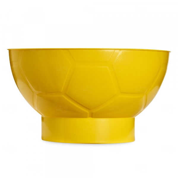 Petisqueira Plástica Personalizada Amarelo