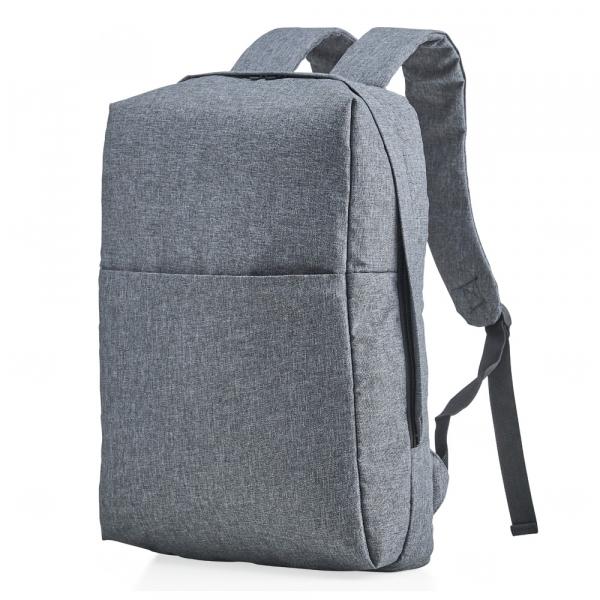 Mochila de Poliéster com Bloqueador RFID Personalizada