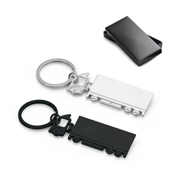 Chaveiro Caminhão em Metal Personalizado