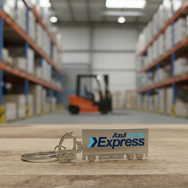 Chaveiro Caminhão em Metal Personalizado 