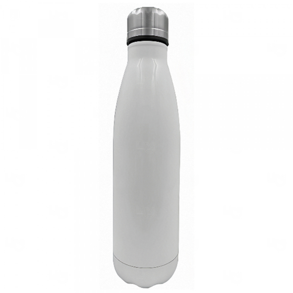 Garrafa Personalizada Inox Térmica - 500ml Branco