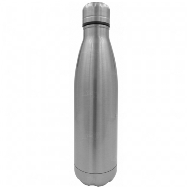 Garrafa Personalizada Inox Térmica - 500ml Prata