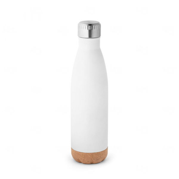 Garrafa Personalizada Base de Cortiça - 560ml Branco