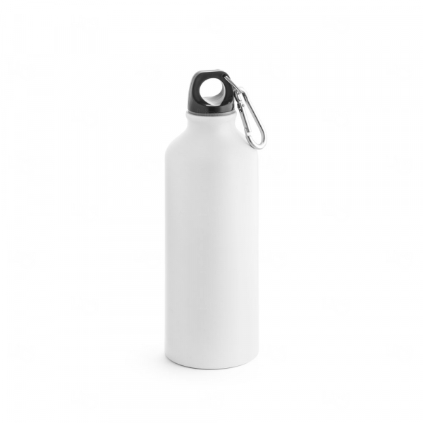 Garrafa de Aluminio  Fosca Personalizado - 550ml Branco