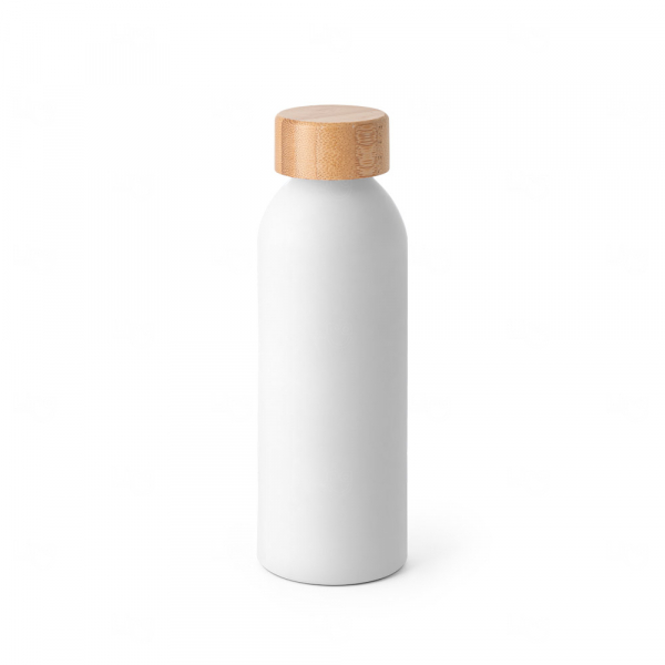 Garrafa de Aluminio Personalizada - 550ml Branco