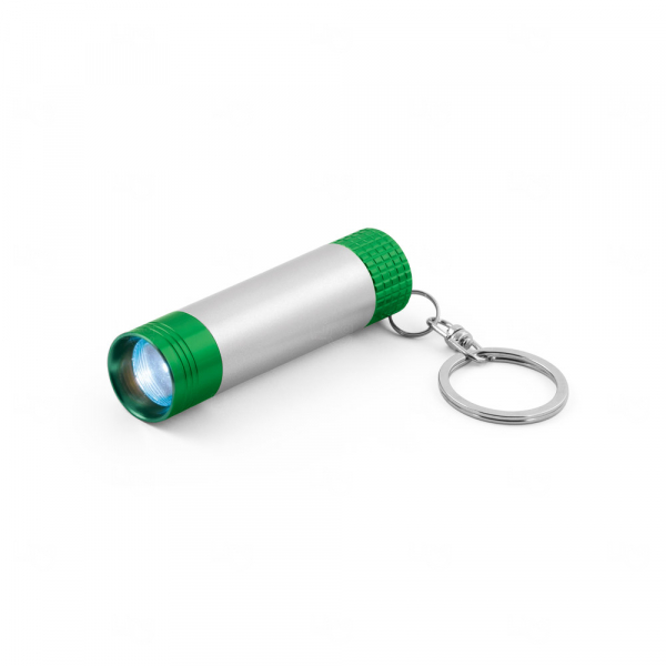 Chaveiro com Lanterna Personalizada Verde